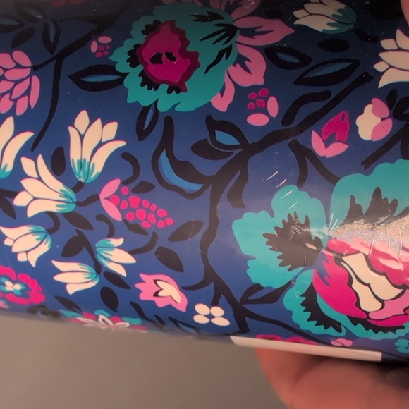 Vera Bradley X Staples Set of 3 Pen Cups & Magnetic Note Pad Sets in Bloom Berry - Picture 7 of 7